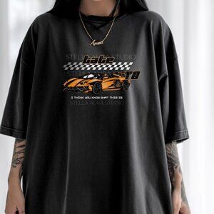 Tate McRae Shirt T8 Sports Car Graphic Tee Tate McRae Merch Trendy Vintage T-Shi